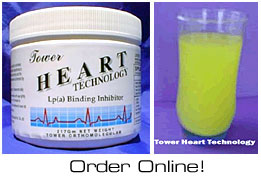 Tower's Heart Technology powdered Pauling therapy drink mix - eliminates 480 pills per month.
